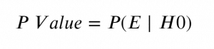 p-value formula