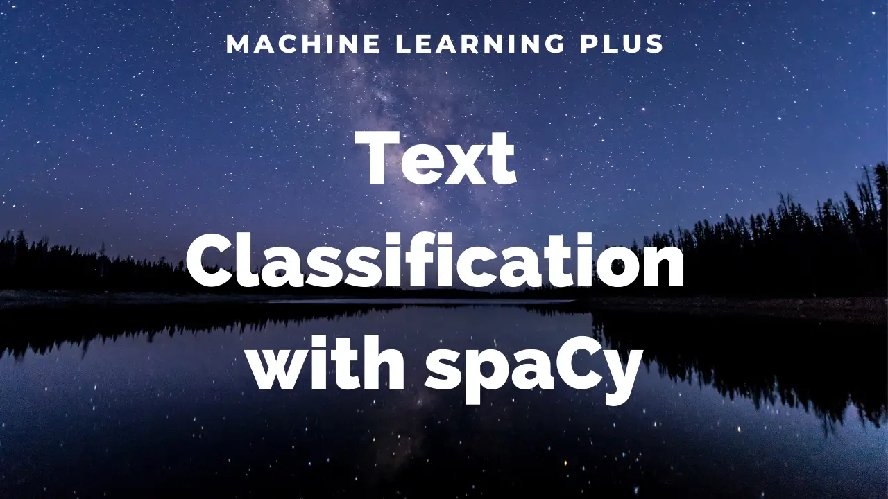 spacy custom text classification