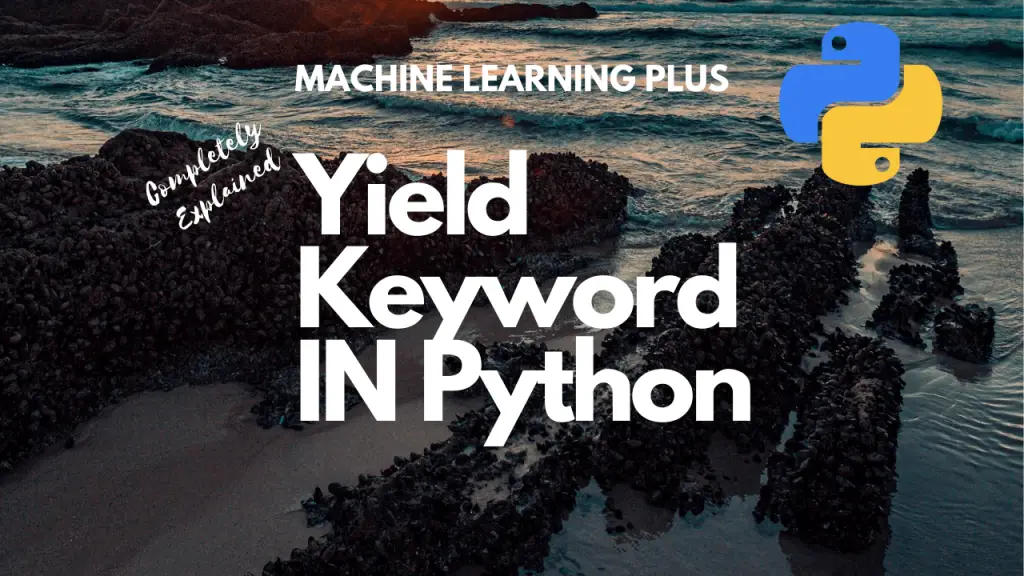 yield keyword in python