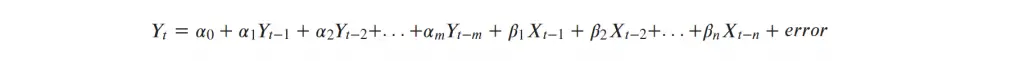 Granger causality equation 2