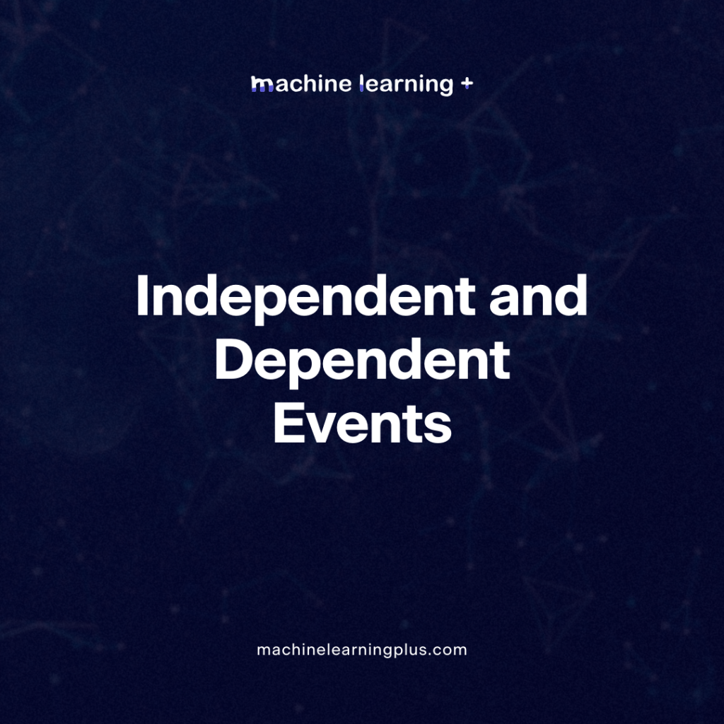 Independent and dependent events